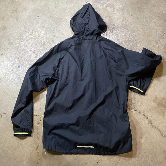 Nike 3M Impossibly Light Running Jacket Unisex L Full Zip Hood Black - Picture 8 of 8